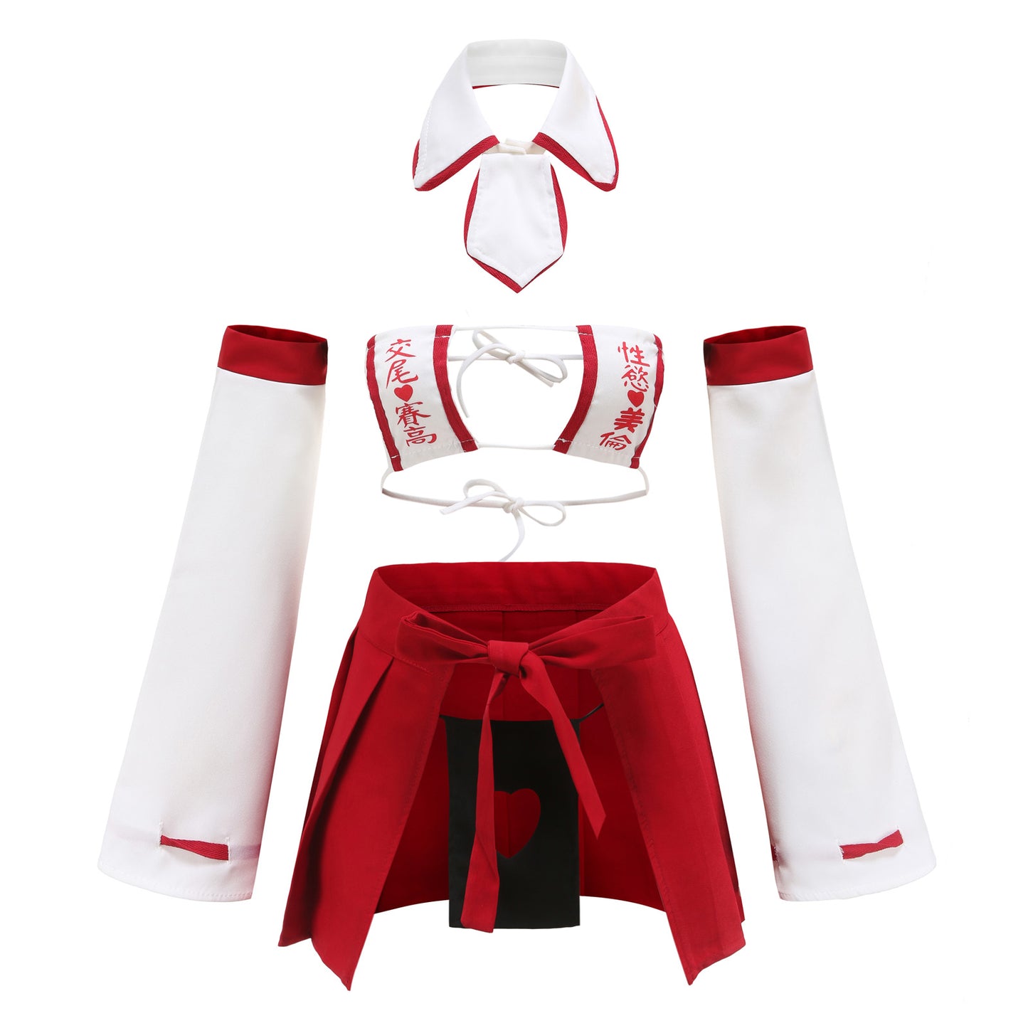 Sexy Fox Kimono Costume for Petite Girl,Japanese Anime Kitsune Roleplay Robe Outfit for Tiny Ladies Party Honeymoon Nightclub