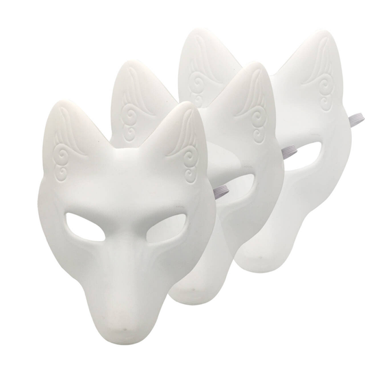 3pcs set paintable mask bases M022-3